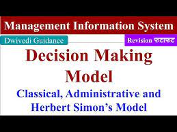 classical model in decision making