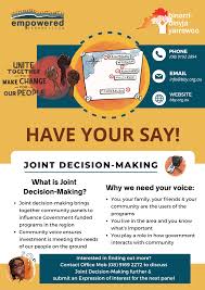 joint decision making