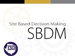 site based decision making